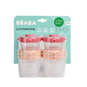 Beaba Set of 6 Clip Portions 1st Age (4m+)