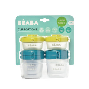 Beaba Set of 6 Clip Portions 1st Age (4m+)