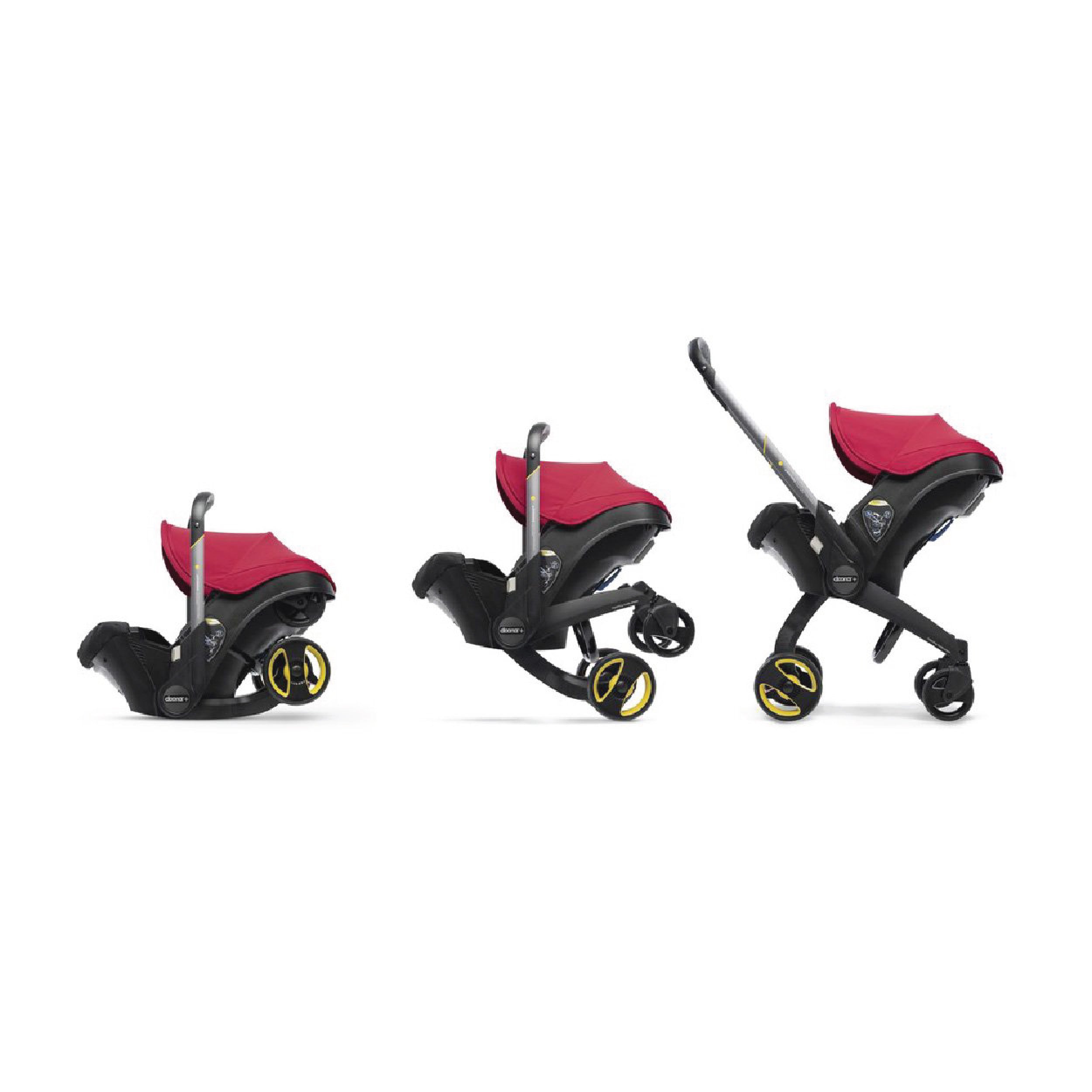 Doona 2 in 1 Car Seat Stroller- Flame Red – Happikiddo