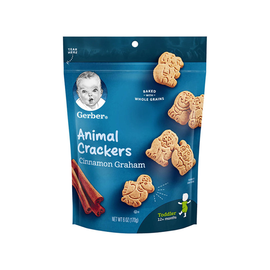 Gerber Animal Crackers Cinnamon Graham 170g