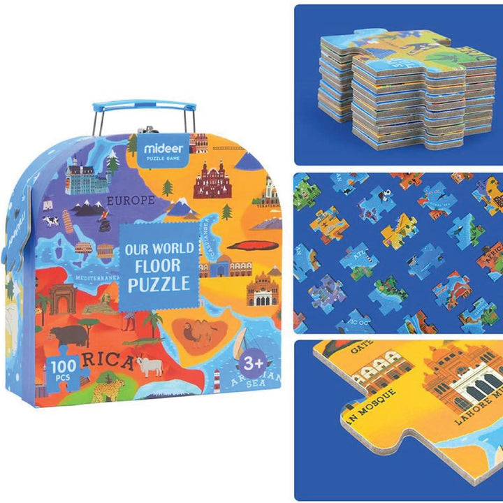 Mideer Our World Floor Puzzle