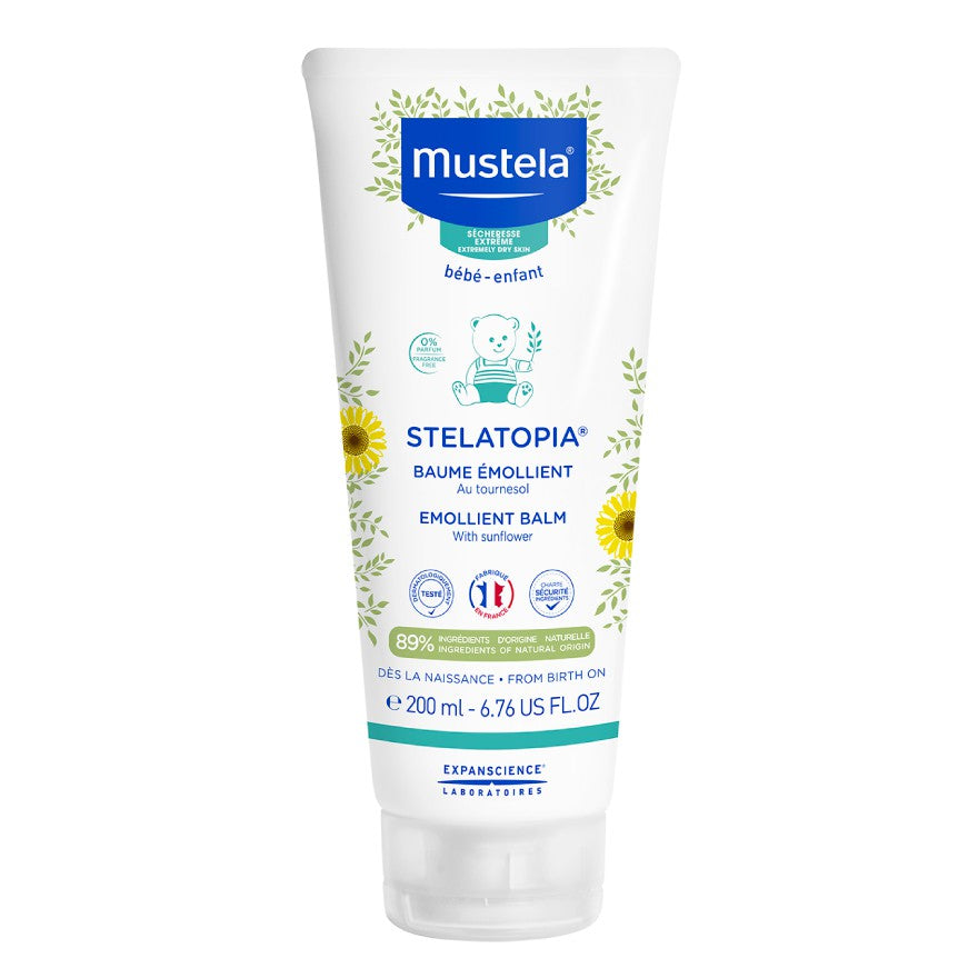Mustela Stelatopia Emollient Balm with Sunflowers 200ml