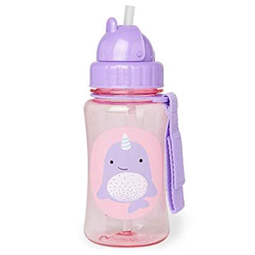 Skip Hop Zoo Straw Bottle- Narwhal