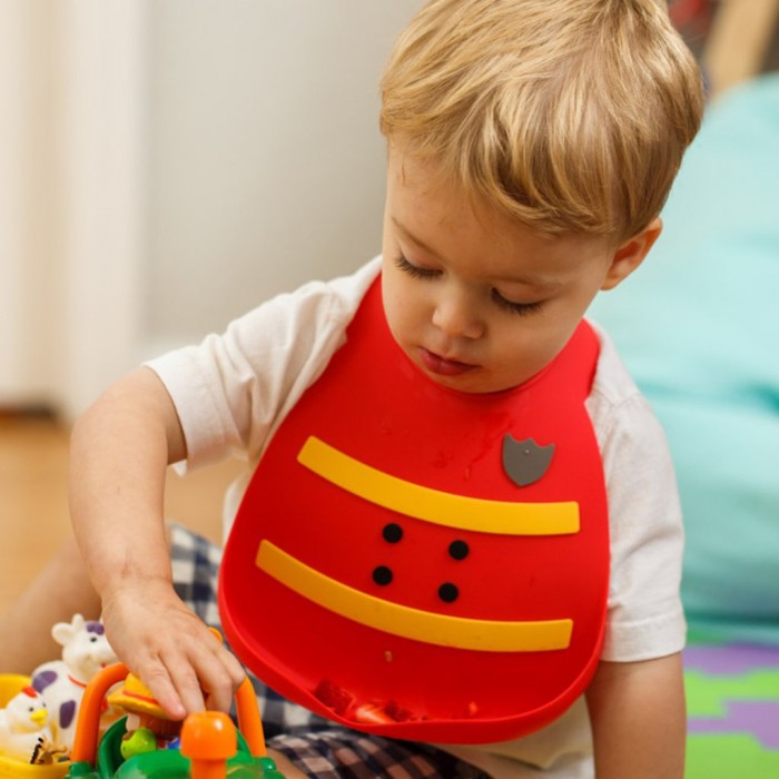 Make My Day Baby Bib- Fireman