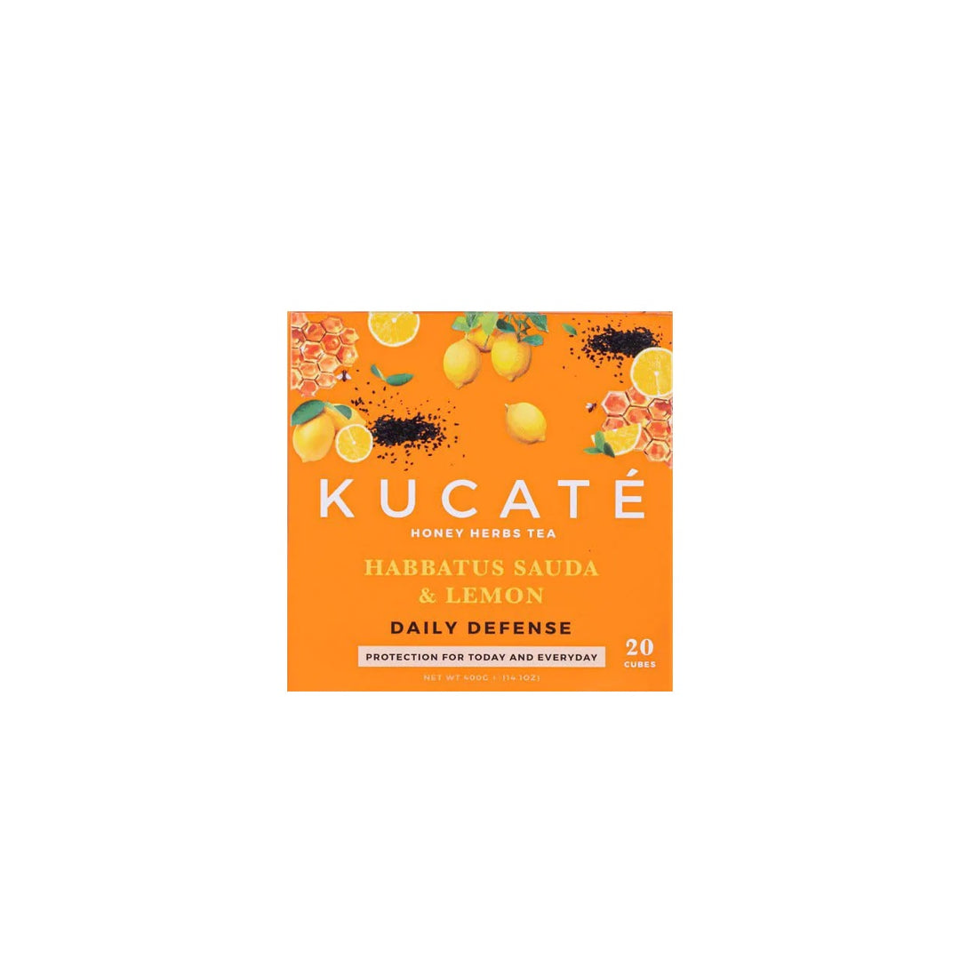 KUCATE Habbatus Sauda & Lemon Honey Herbal Tea (Daily Defense)