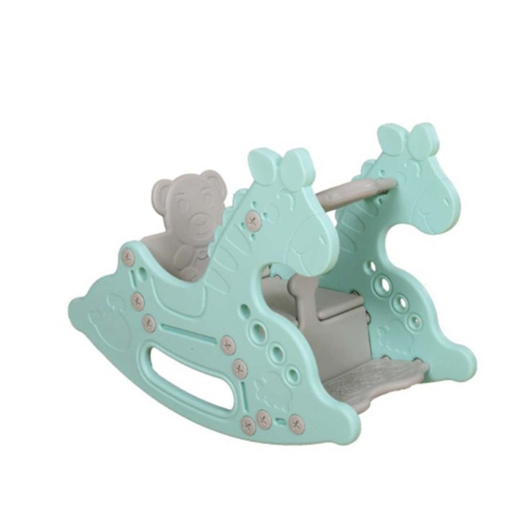 Lolly Gummy Rocking Horse- Tiffany Blue - Happikiddo.com