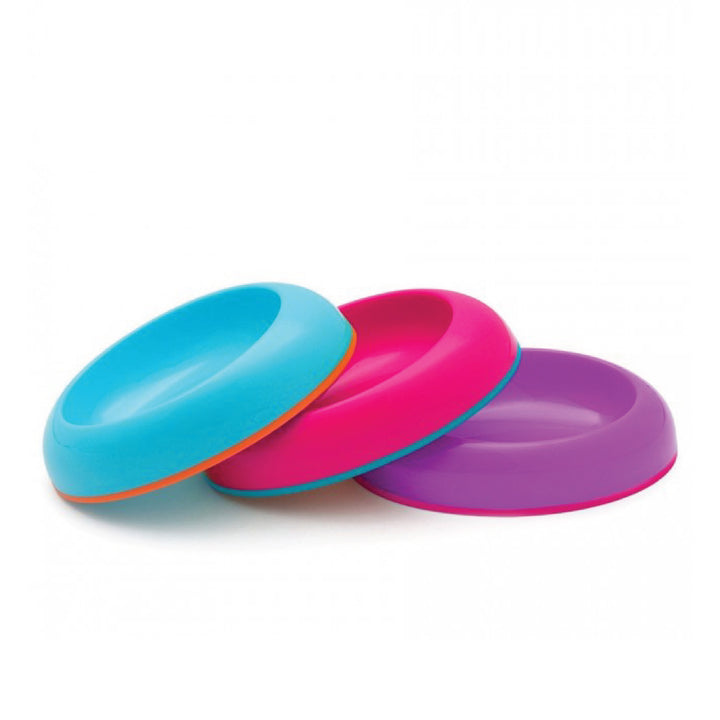 Boon Dish Edgeless Stay-Put Bowl 3pcs
