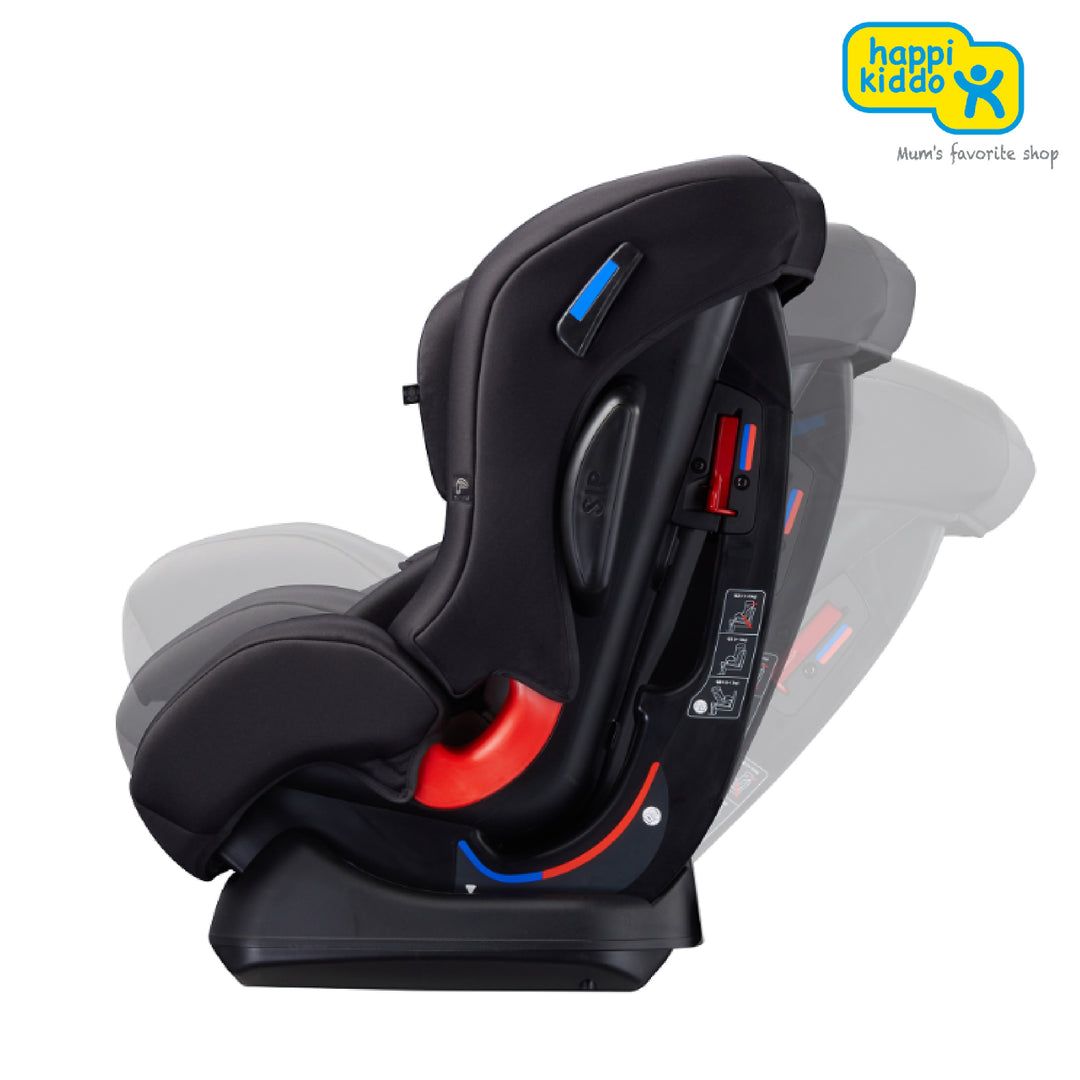 Daiichi First 7 Plus Premium Black Fix Antibacterial Car Seat - image 3 - Happikiddo.com