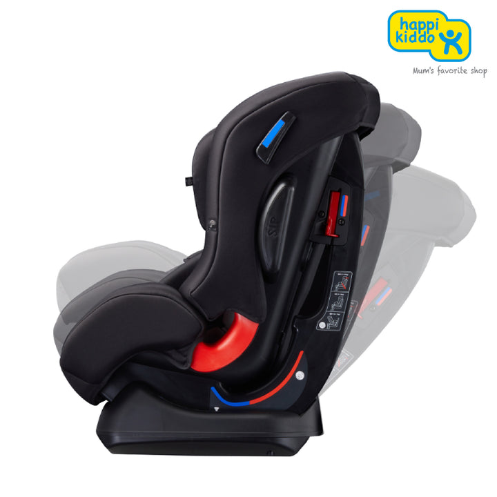 Daiichi First 7 Plus Premium Black Fix Antibacterial Car Seat - image 3 - Happikiddo.com