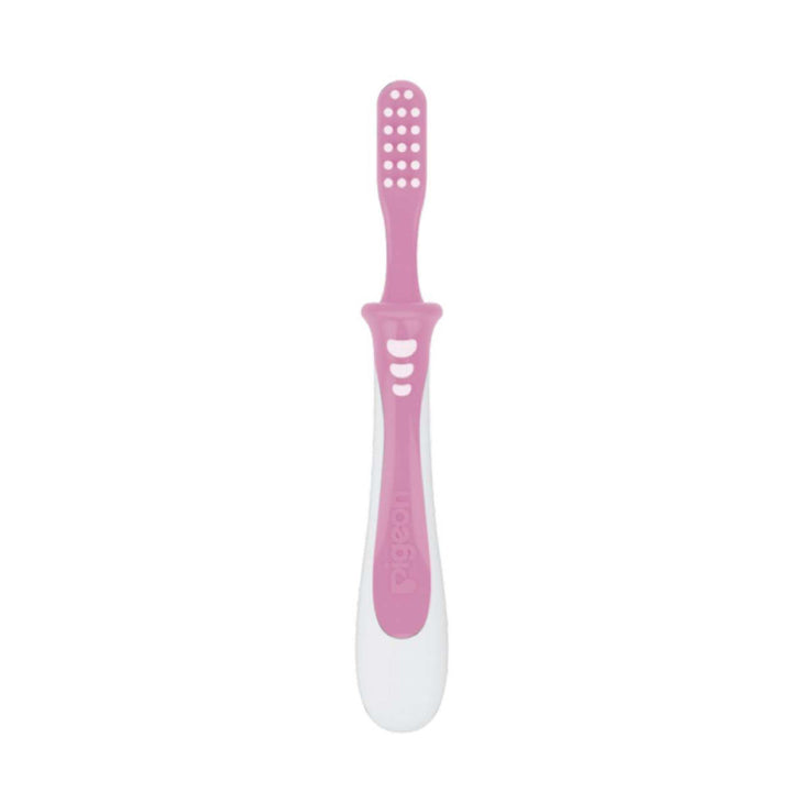 Pigeon Training Toothbrush- Lesson 3 Pink