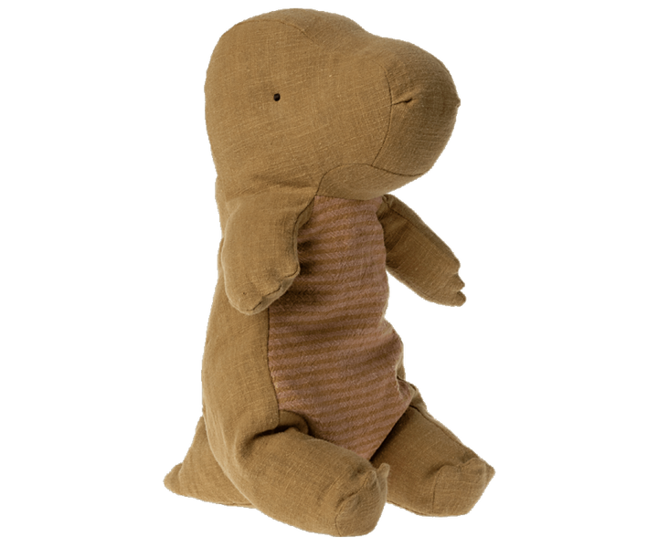 Maileg Gantosaurus in egg, Medium - Dark ocher