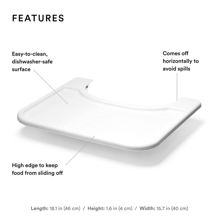 Stokke Steps Baby Set Tray (White)