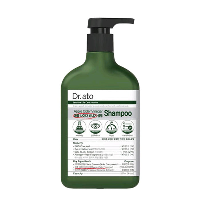 Dr. ato Apple Cider Vinegar Shampoo 310ml