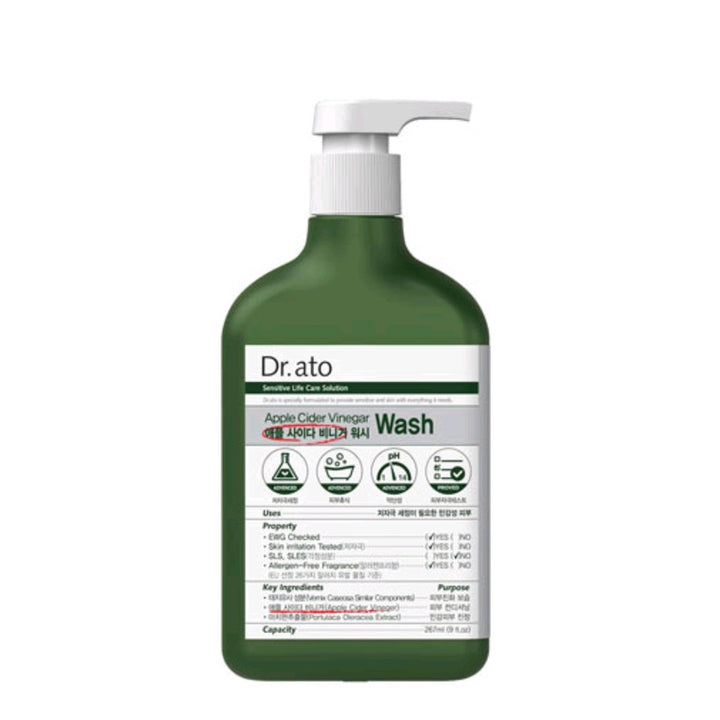 Dr. ato Apple Cider Vinegar Wash 310ml