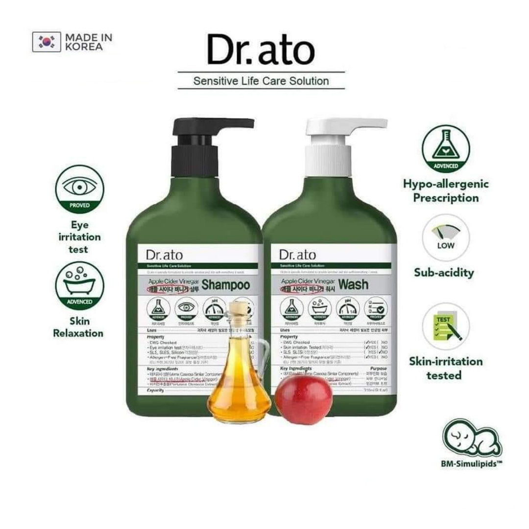 Dr. ato Apple Cider Vinegar Wash 310ml