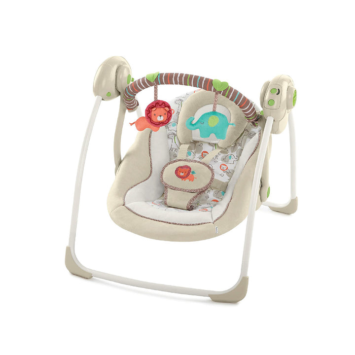 Ingenuity Soothe n Delight Portable Swing- Cozy Kingdom