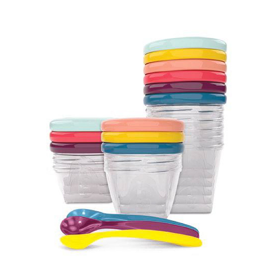 Babymoov Babybols Food Container Multi Color (12 Pcs)