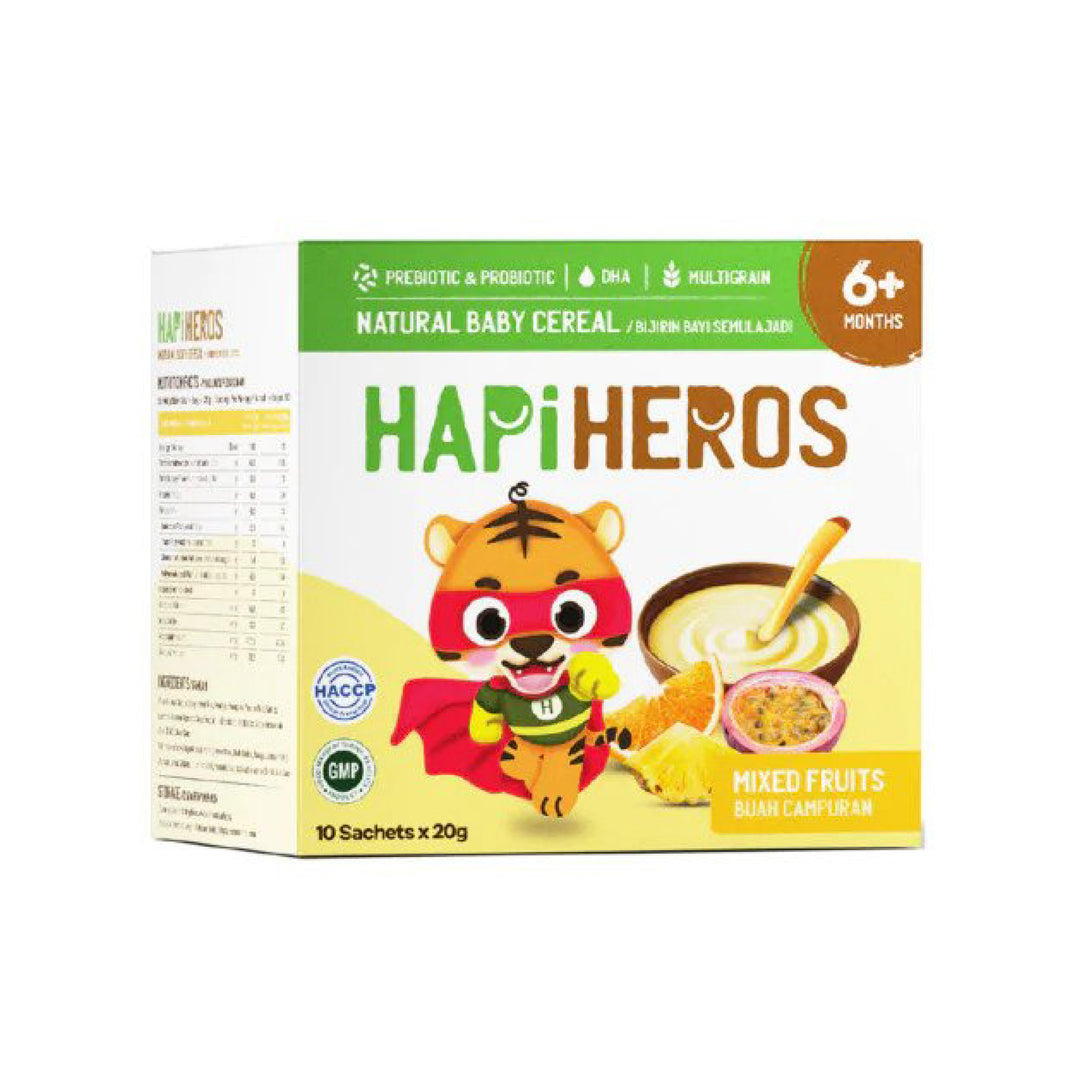 Hapi Heros Baby Cereal– Mixed Fruits