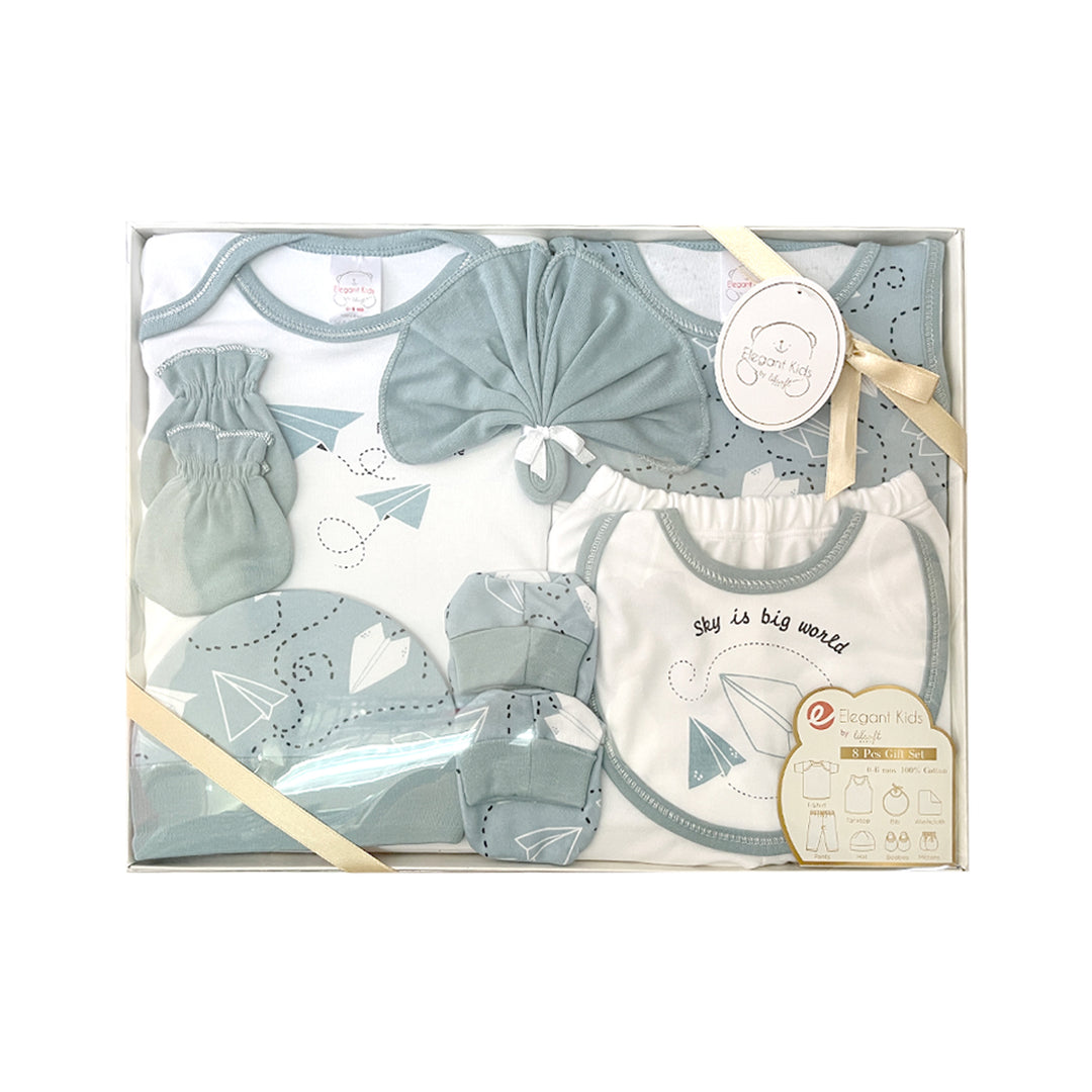 Lil'soft 8pcs Gift Box- Teal Sky