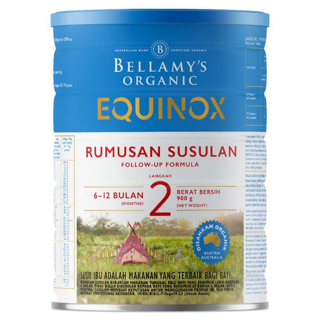 Bellamy's Organic Equinox Follow-On (Step 2) 800g