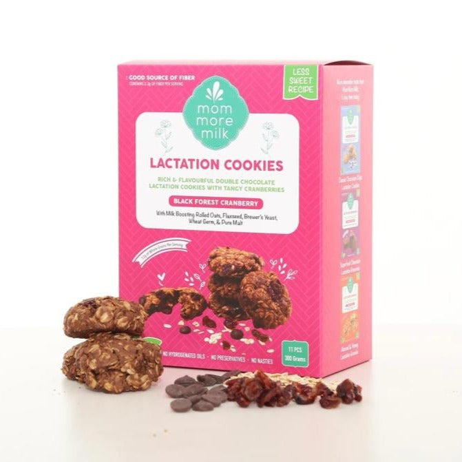 Mom More Milk Lactation Cookies- Black Forest Cranberry