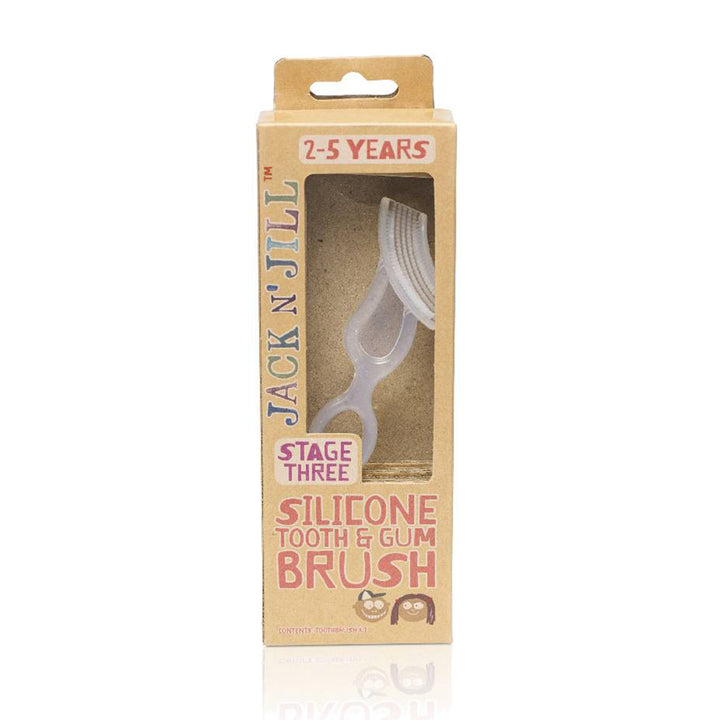Jack N' Jill Silicone Tooth & Gum Brush- Stage 3 (2-5 Years)
