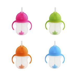 Munchkin Click-Lock 7oz Weighted Straw Cup (Assorted colour)