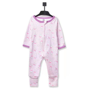 Little Star Baby Zip Sleepsuit