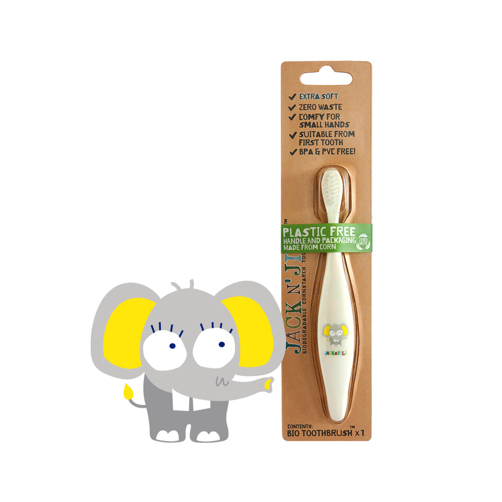 Jack N' Jill Bio Toothbrush- Ellie Elephant