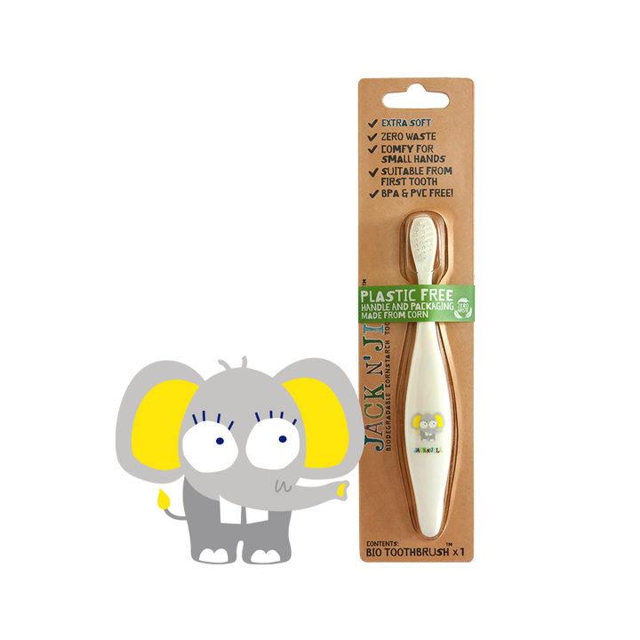 Jack N' Jill Bio Toothbrush- Ellie Elephant