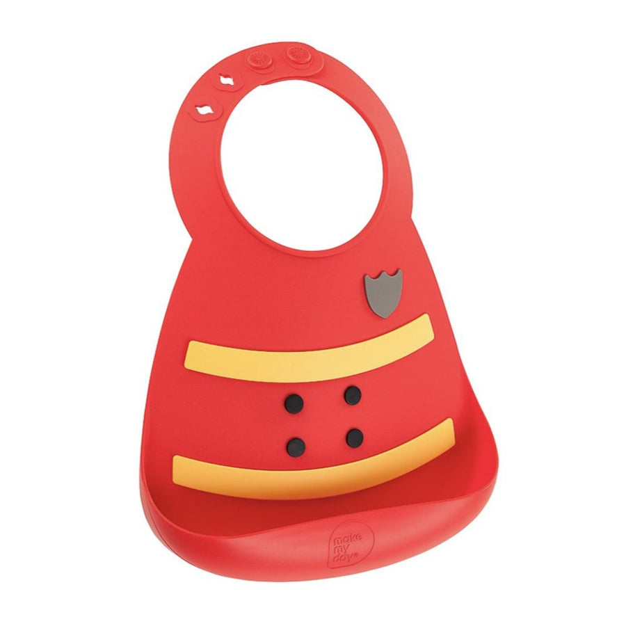 Make My Day Baby Bib- Fireman