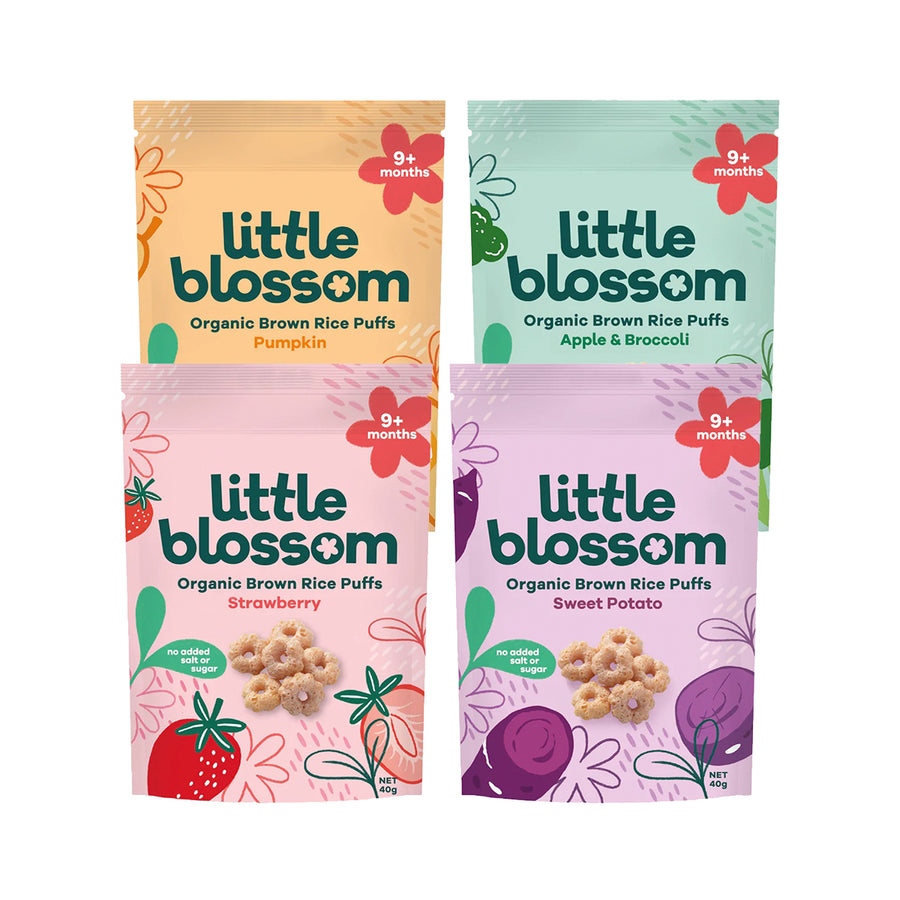 Little Blossom Organic Brown Rice Puffs