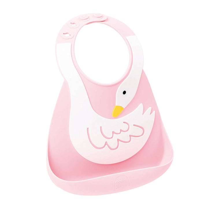 Make My Day Baby Bib - Swan Dive - Happikiddo.com