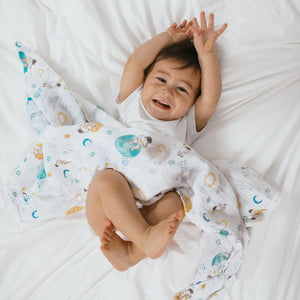 Aden + Anais Essentials Cotton Muslin Swaddle 4 pcs