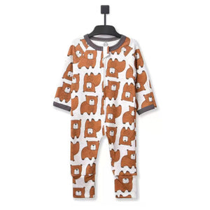 Little Star Baby Zip Sleepsuit