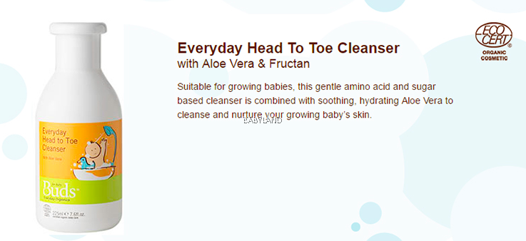 Buds Organics Everyday Head to Toe Cleanser
