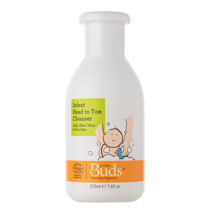Buds Organics Infant Head to Toe Cleanser 225ml