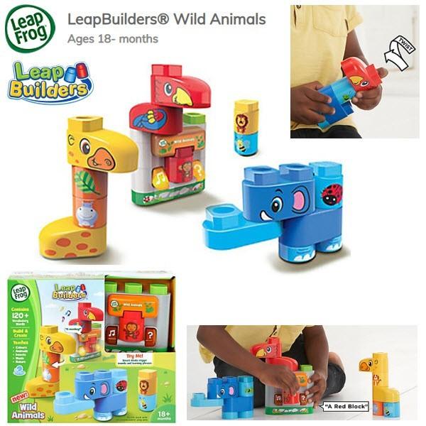 Leapfrog Leapbuilders Wild Animals - Happikiddo.com