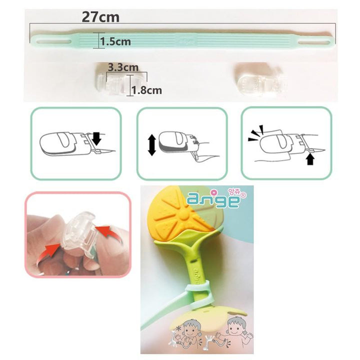 Ange Silicone Clip - Happikiddo.com
