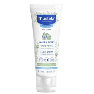 Mustela Hydra BeBe Facial Cream with Organically Farmed Avocado 40ml