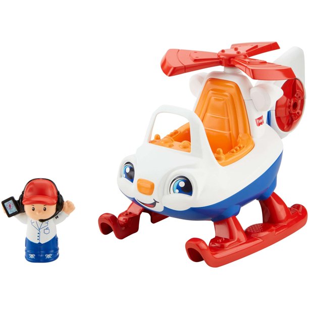 Fisher-Price Little People Vehicles- Helicopter (DNM75)