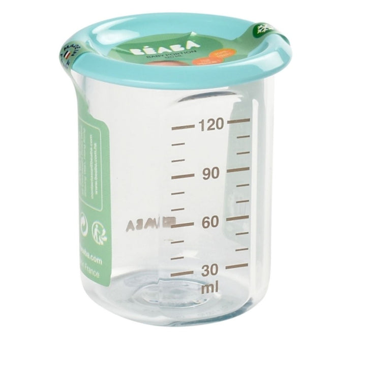 Beaba Tritan Baby Portion 120ml- Light Blue