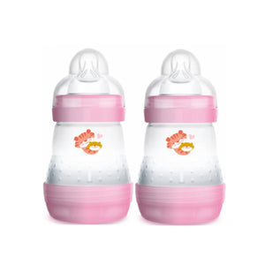 MAM Easy Start Anti Colic Bottle 160ml Pink - 2 packs (B716G) – image 1