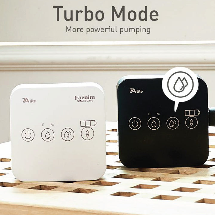 Haenim 7A Lite Breastpump + Manual Pump Body & Kit + 60pcs Milk Storage Bags