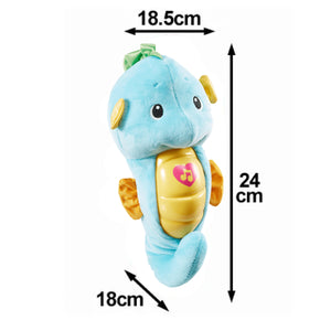 Fisher-Price Soothe N Glow Seahorse- Blue (DGH82)