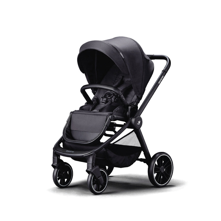 Daiichi Louis Allee Stroller- Black Frame - Happikiddo.com