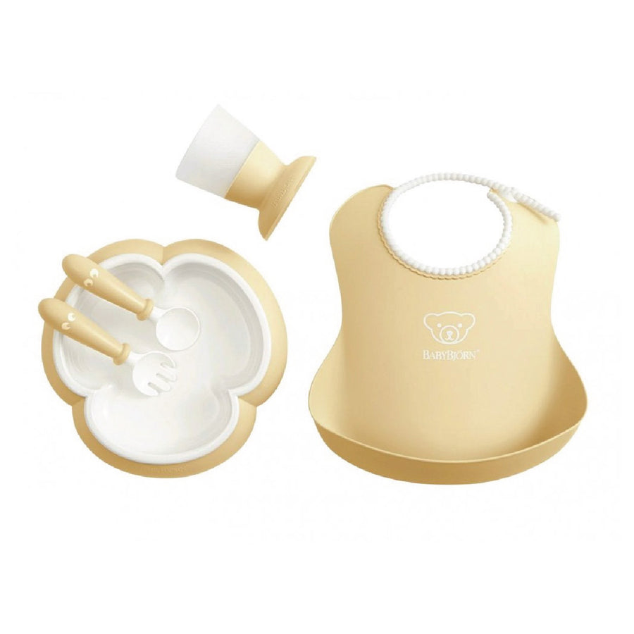 BabyBjörn Baby Dinner Set (Powder Yellow)