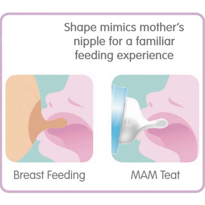 MAM Easy Start Anti Colic Bottle 260ml Pink - 2 packs (B726G) – image 4