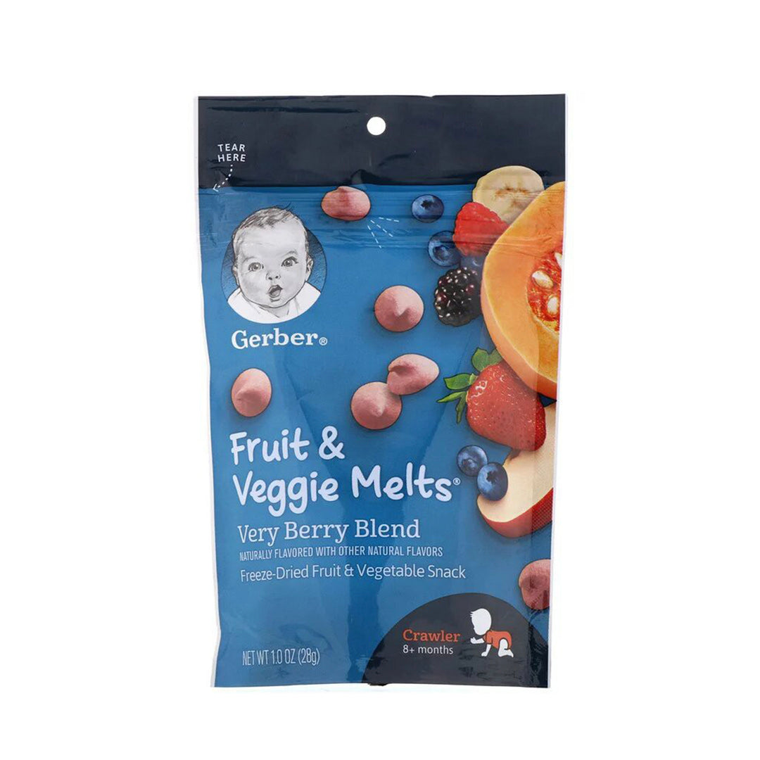 Gerber Truly Very Berry Blend Fruit & Veggie Melts