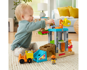 Fisher-Price Little People Load Up ‘N Learn Construction Site (GWD30)